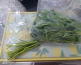 レンジで簡単！明日葉の胡麻和え作り方1写真