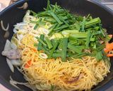 ねぎだく塩焼きそば。作り方4写真