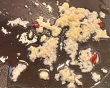 トマトペーストで作る 茄子とにんにくの焼きパスタ作り方6写真