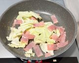 卵🥚＆ベーコン🥓＆キャベツ🥬炒め😃作り方2写真