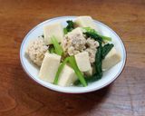 鶏だんごと高野豆腐の煮物作り方8写真