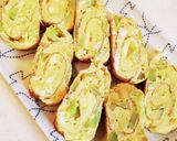 夫考案♡ブロッコリーの茎で卵焼き♡作り方12写真
