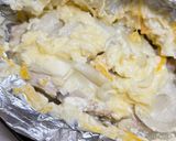 簡単　鶏のホイル蒸し作り方5写真