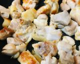 鶏肉の一口みりん焼き／塩レモン風味作り方2写真