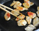 鶏ささみとニラのピリ辛豆板醤炒め作り方4写真