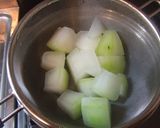 冬瓜のカニのとろろろ煮作り方3写真