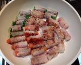 ヨシダソースで♪肉巻き大根&キャロット作り方4写真