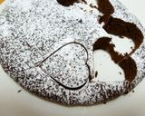 バレンタインHMフライパンガトーショコラ作り方14写真