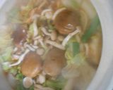 本つゆで餃子鍋作り方7写真