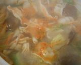 本つゆで餃子鍋作り方9写真