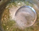長ねぎたっぷり炒めのお味噌汁作り方3写真