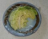 キャベツのレンジ蒸し作り方1写真