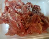豚肉＆セロリ＆しめじのオイマヨ豆板醤炒め作り方1写真