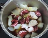 ☆蛸と大根の煮物☆作り方4写真