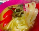 【山ごはん】グリーンカレー鍋〜〆はタイ麺作り方5写真