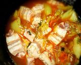 韓国家庭の豚肉＆キムチの炊き込みご飯作り方5写真