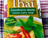 【山ごはん】グリーンカレー鍋〜〆はタイ麺作り方6写真