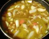 1人分　カレーうどん作り方3写真