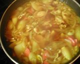 1人分　カレーうどん作り方6写真