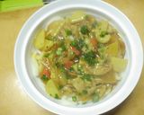 1人分　カレーうどん作り方7写真