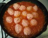 肉団子のトマトチーズ焼き作り方4写真