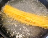 ひき肉と舞茸のナポリタン作り方2写真