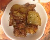 コーラで煮込む豚なんこつ大根煮!作り方4写真