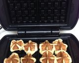 HＢで☆ 簡単焼き立てワッフル♪作り方6写真