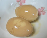 とろ～り半熟煮たまごでばくだんおにぎり作り方1写真