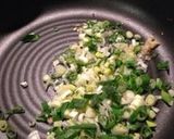 セロリの肉みそ作り方2写真