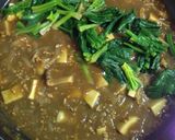 簡単♪ほうれん草とエリンギのキーマカレー作り方8写真