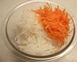 大根と豚挽肉のかつおクリームグラタン作り方1写真