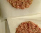 ハンバーガー用＊薄いパテの作り方作り方4写真