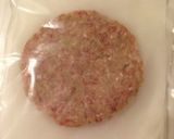 ハンバーガー用＊薄いパテの作り方作り方5写真