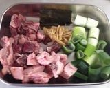 スジ煮込み(電子レンジ版)作り方1写真