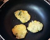 離乳食ツナと小松菜入りバナナポテトお焼作り方3写真