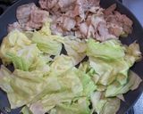 材料これだけ!シャキッとキャベツの回鍋肉作り方4写真