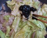 材料これだけ!シャキッとキャベツの回鍋肉作り方5写真