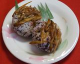 イサザの佃煮おにぎり作り方4写真