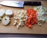 レンジで♡豆乳シチュー風の野菜スープ作り方1写真