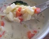 レンジで♡豆乳シチュー風の野菜スープ作り方7写真