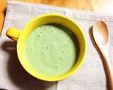 豆腐でヘルシー!抹茶スムージー風ドリンク作り方4写真