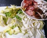 白菜の味噌ミルクスープ作り方1写真