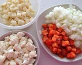 野菜だけ♪ヘルシーなミネストローネ作り方1写真