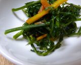にんじんの葉のおひたし作り方11写真