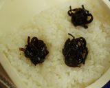 詰めるだけでまっくろくろすけ弁当♪作り方2写真