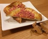 朝からシフク♡苺チョコトースト作り方3写真