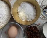 ストロベリー＆バナナチョコの蒸しパン作り方1写真