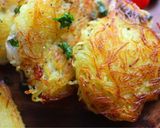 m白身魚のカリカリポテト焼き作り方6写真