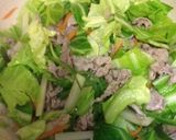 ご飯がはかどる！明太マヨで肉野菜炒め作り方5写真